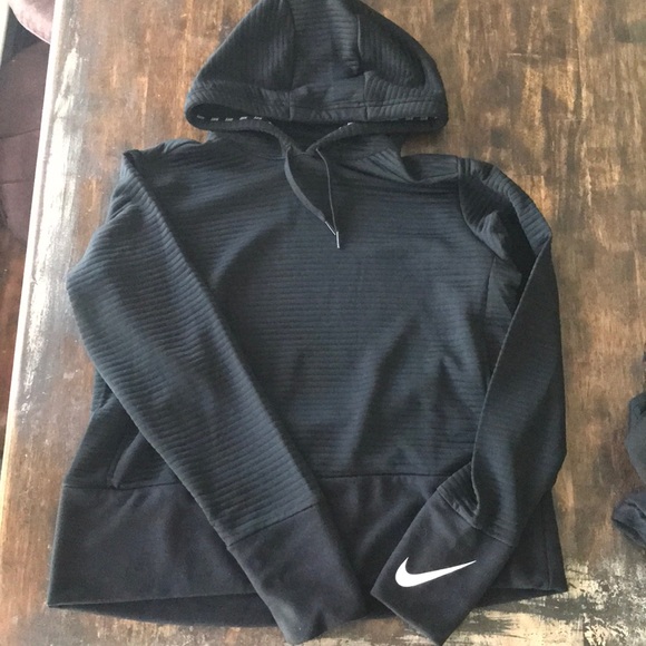 black thin nike jacket
